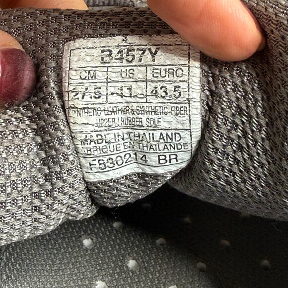 ASICS Women's SIZE 11 Gel 1150V B457Y Gray Pink Athletic Volleyball Shoe Sneaker - Picture 8 of 16